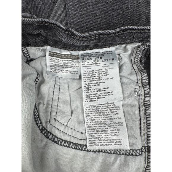 Levi’s 511 Men’s Jeans Size 33x32 Black Slim Fit - Excellent Condition - Picture 5 of 11